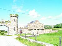 Irlande, Co Galway, Clifden, Chateau, Entree (5)